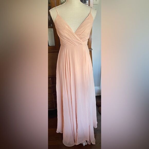BHLDN -  Eva Dress in Peach Size XSmall - Picture 4 of 8